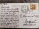1921, CPA Affranchie De Semeuse Surchargé - Lettres & Documents