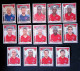 Trading Cards, Carte De Collection, Sports, Football, Panini 50, 1961-2011, DIJON FCO, Lot De 14 TRADIND CARDS - Trading Cards