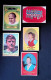 Trading Cards, Carte De Collection, Sports, Football,  LOT DE 5 TRADIND CARDS - Trading Cards