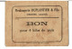 URGONS - BON ALIMENTATION Pour 4 Kilos De Pain  WW2 - Boulangerie DUPLANTIER & Fils à Urgons ( Landes ) - Otros & Sin Clasificación