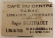 Petit Calendrier 1936 Café Du Centre Roger Berthault 95 Pontoise - Formato Piccolo : 1921-40