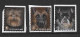 Van Rysselberghe + Chiens + Toulouse Lautrec :  16 Timbres Oblitérés Vendus En L'état - Used Stamps