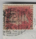 Great Britain 1872 Cover Devizes To Marlborough Stamp 1 Penny Red Perforate Corner Letter ED Queen Victoria Plate 134 - Storia Postale