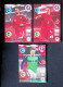 Trading Cards, Carte De Collection, Sports, Football, UEFA And EURO 2016, Panini, LOT DE 3 TRADIND CARDS - Trading-Karten