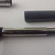 Delcampe - Vintage Fountain Pen Parker 17 Grey Plastic Steel Cap Fine Nib Made In France #5521 - Stylos