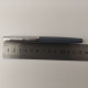 Delcampe - Vintage Fountain Pen Parker 17 Grey Plastic Steel Cap Fine Nib Made In France #5521 - Pens