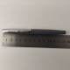 Delcampe - Vintage Fountain Pen Parker 17 Grey Plastic Steel Cap Fine Nib Made In France #5521 - Schreibgerät