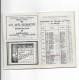 Vieux Papiers - Calendrier De L' Union Sportive Montluçonnaise Rugby Saison 1934 -1935 - Kleinformat : 1921-40