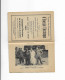 Vieux Papiers - Calendrier De L' Union Sportive Montluçonnaise Rugby Saison 1937 -1938 - Formato Piccolo : 1921-40