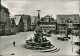 Ansichtskarte Schwabach Marktplatz, Brunnen, Personen, Häuser Partie 1965 - Schwabach