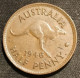 AUSTRALIE - AUSTRALIA - ½ - 1/2 - HALF PENNY 1946 - George VI - KM 41 - ½ Penny