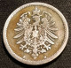 ALLEMAGNE - GERMANY - 5 PFENNIG 1875 B - Wilhelm I - Type 1 - Petit Aigle - KM 3 - 5 Pfennig