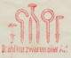 Illustrated Meter Cover Germany 1933 Iron - Small Parts - Otros & Sin Clasificación