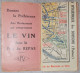 ANCIEN DOCUMENT PROMOTION POUR LE VIN PLAN OFFICIEL DU PETROPOLITAIN PARIS PASTEUR FIN XIX EME - Maps/Atlas