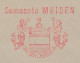 Meter Cover Netherlands 1984 Mermaid - Merman - Municipal Coat Of Arms Muiden - Mythology