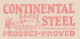 Meter Top Cut USA 1952 Steel - Continental - Fabriken Und Industrien