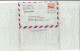 AIRMAIL, PLANE, USED AEROGRAMME, 1948, USA - 2a. 1941-1960 Usados