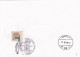 FIRST ROMANIAN STAMP ANNIVERSARY, BULL'S HEAD, OVERPRINT STAMP, SPECIAL COVER, 1998, ROMANIA - Covers & Documents