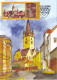 SIBIU- EUROPEAN CULTURAL CAPITAL, EVANGELICAL CHURCH, CM, MAXICARD, CARTES MAXIMUM, OBLIT FDC, 2007, ROMANIA - Maximum Cards & Covers