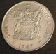 AFRIQUE DU SUD - 20 CENTS 1987 - SUID AFRIKA - SOUTH AFRICA - KM 86 - ( South Africa ) - Sudáfrica