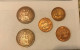 5 Pièces De Monnaie Grande Bretagne 1 Penny Et 1/2 Penny - Otros & Sin Clasificación