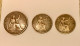 3 Pièces De Monnaie Grande Bretagne 1 Penny Et 1/2 Penny - Other & Unclassified