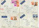 TURQUIE - LOT De 11 Enveloppes # PAR AVION # à Destination De L' Allemagne En 1949 - Posta Aerea