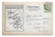 Postcard UK Wales Carenarvonshire Betwys-y-Coed Posted 1910 Unusual Design Christmas Greetings - Caernarvonshire