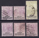 Bechuanaland, 1887  Y&T. 11, 12, 13, 14, 15, 16, - 1885-1895 Colonie Britannique