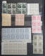 TURKEY 1951-1971 OFFICIAL (RESMİ ) MNH 112 STAMPS WITH 20 BLOCKS 2 Pairs F Vf - Neufs