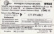 PREPAID PHONE CARD RUSSIA Sibirtelecom - Norilsk, Krasnoyarsk Region CTK (CZ319 - Russie