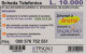 PREPAID PHONE CARD ITALIA TISCALI (CZ224 - Cartes GSM Prépayées & Recharges