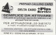 PREPAID PHONE CARD ITALIA  (CZ204 - Cartes GSM Prépayées & Recharges