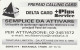 PREPAID PHONE CARD ITALIA  (CZ195 - Schede GSM, Prepagate & Ricariche