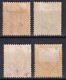 Bechuanaland, 1891-95  Y&T. 29, 29a, 30, 30a, MH, - 1885-1895 Crown Colony