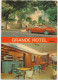 GUINÉ, BISSAU,  Grand Hotel Old Car Coupe Old Postcard - Guinea Bissau