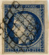 28 Juin 1851 L.A.C. N°4a Bleu (très) Foncé TTB Grille De Montpellier Vers Avignon - 1849-1876: Klassik