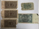 5 Billets De Collection Allemagne 1, 2 Et 10 Rentenmark Années 30 - Ohne Zuordnung