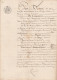 VP 2 FEUILLES - 1856 - BOURG - JASSERON  - ST JUST A LA CHAGNE - PERONNAS - Manoscritti