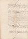 VP 2 FEUILLES - 1856 - BOURG - JASSERON  - ST JUST A LA CHAGNE - PERONNAS - Manuscrits