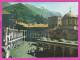 310384 / Bulgaria - Rila Monastery - View Of The Church PC 1990 USED 5 St. Stoyan Mihaylovski Writer Born Elena To Sofia - Storia Postale