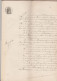 VP 4 FEUILLES - 1881 - PARTAGE - ST GENIS LAVAL - CHAPONOST - ORLIENA - Manuscripts