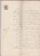 VP 4 FEUILLES - 1881 - PARTAGE - ST GENIS LAVAL - CHAPONOST - ORLIENA - Manoscritti