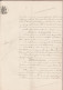 VP 4 FEUILLES - 1881 - PARTAGE - ST GENIS LAVAL - CHAPONOST - ORLIENA - Manuscripts