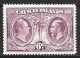 CAYMAN Is.....KING GEORGE V...(1910-36..)....." 1932.."......6d.......SG91....(CAT.VAL.£14..)......MH... - Iles Caïmans