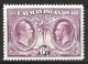 CAYMAN Is.....KING GEORGE V...(1910-36..)....." 1932.."......6d.......SG91....(CAT.VAL.£14..)......MH... - Kaaiman Eilanden