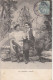 CV02. Antique Postcard. Romantic Couple. The First Caress. - Zoll