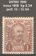 Montenegro 1906, Error Letter O Instead Of The Number Zero - Montenegro