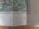 Carte Militaire Type Aviation Lille Bruxelles Tirage Décembre 1939 - Topographical Maps