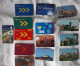 Different  Mixed Thematic Cards 155 Pcs Used - Andere & Zonder Classificatie
